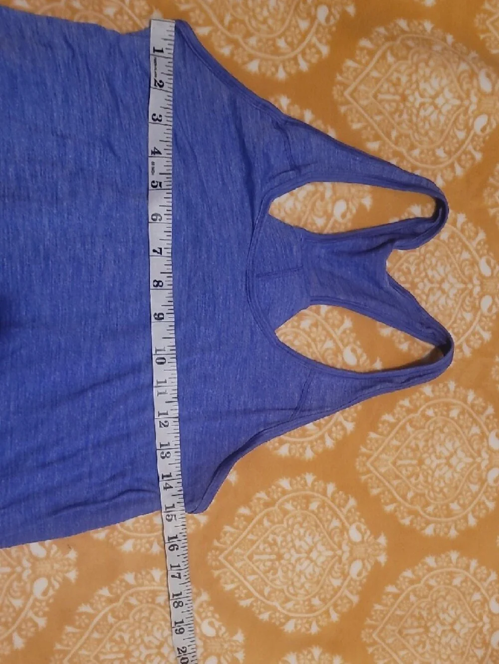 lululemon athletica Periwinkle Racerback Tank Top